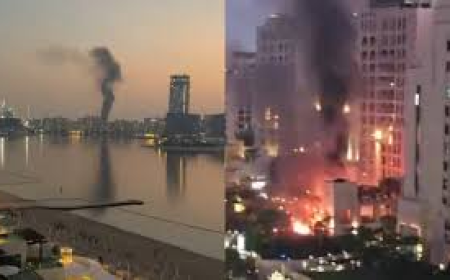Irã bombardeia hotel de luxo em Dubai.