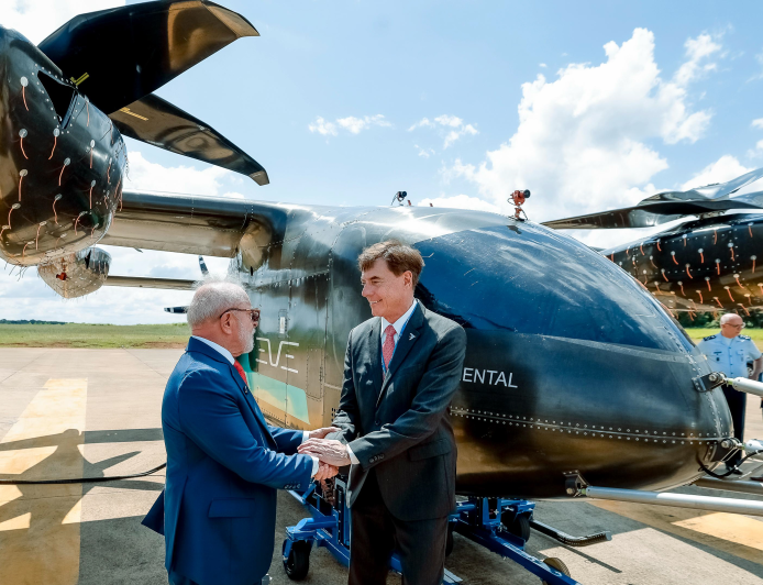 Embraer inaugura o eVTOL, Carro Voador Brasileiro que funcionara como Uber