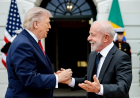 Trump disse que admira a trajetória de Lula e que pesquisou sobre a vida do presidente Brasileiro
