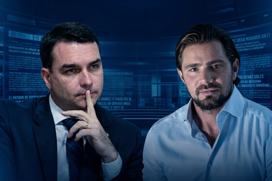 Flávio Bolsonaro diz que se encontrou com Vorcaro após empresário deixar a prisão
