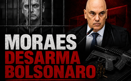 MORAES MANTÉM PRISÃO DOMICILIAR DE BOLSONARO MAS MANDA ENTREGAR ARMAS