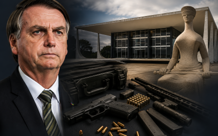 POLÍCIA FEDERAL FAZ BUSCA NA CASA DE BOLSONARO