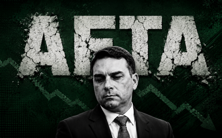 Submisso aos EUA, Flávio Bolsonaro propõe o “AFTA”, acordo falido que prende a economia do Brasil