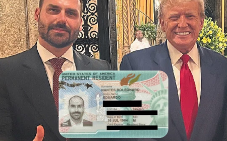 Green card para Eduardo Bolsonaro expõe contradição entre discurso e atuação contra o Brasil