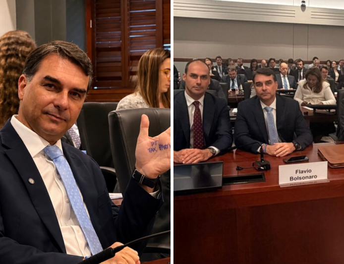 Governo dos EUA sentiu desconforto com o discurso de Flávio durante a audiência do USTR.