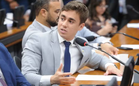 Inspirado em Milei, Nikolas Ferreira propõe corte de salários de políticos em caso de déficit fiscal