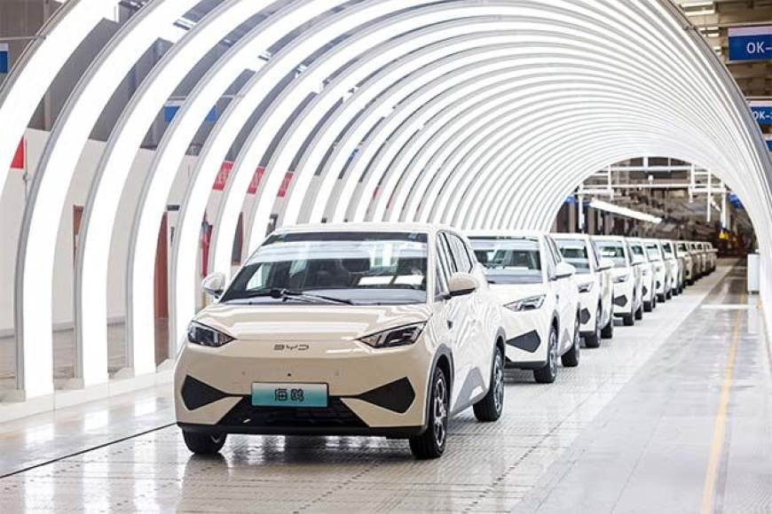 Brasil supera a Rússia e se torna o maior comprador de carros elétricos chineses do mundo.