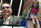 Flávio Bolsonaro atuou na defesa de policial acusado de matar menina de 5 anos a tiros