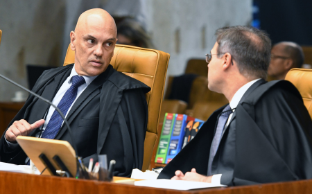 PF identifica Moraes como destinatário de mensagem em que Vorcaro fala em “proteção” de Gonet