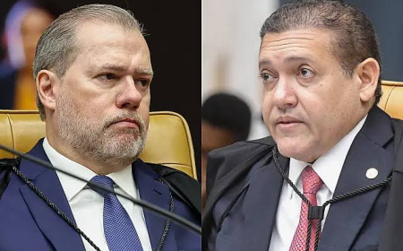 Nunes Marques e Toffoli se declaram impedidos de julgar caso envolvendo Moraes e não votam no plenário