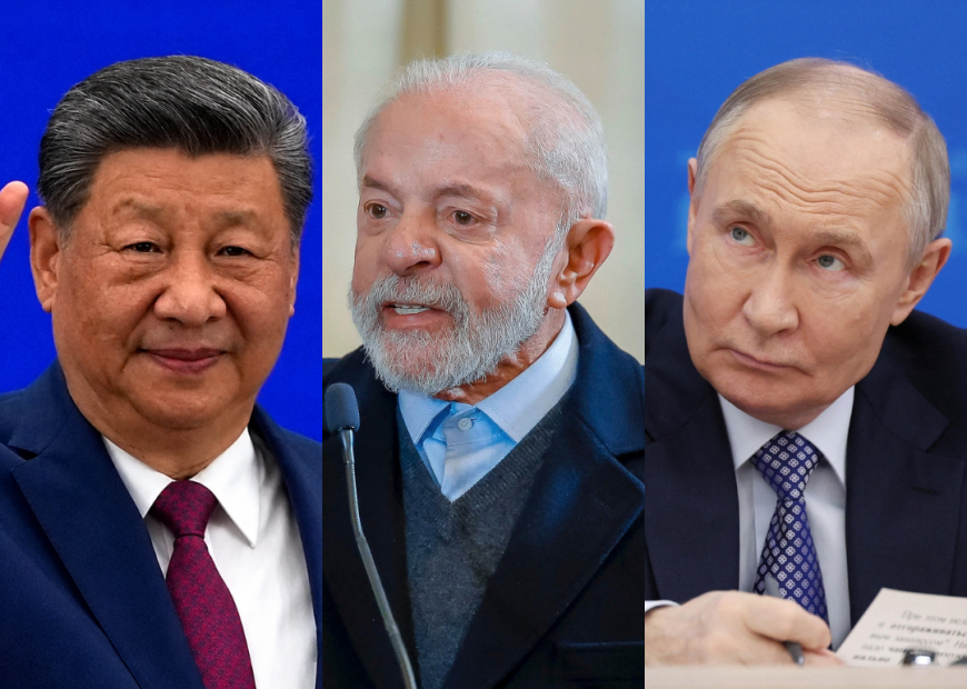 China e Rússia reforçam apoio ao Brasil contra interferência dos Estados Unidos