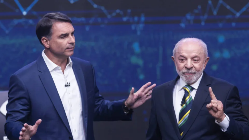 Debate da Globo expõe informações falsas de Flávio Bolsonaro e reacende polêmica sobre morte de criança